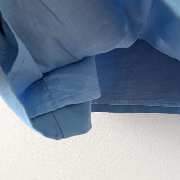 Frank & Oak Powder Blue Square Neck Cotton Tank - Picture 7 of 10